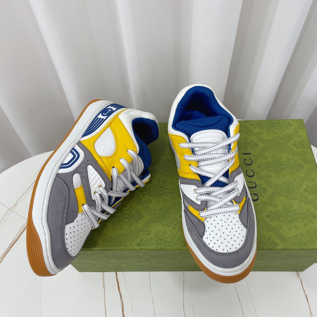 Gucci  Basket Sneaker With Lnterlocking G  - EUR FASHION