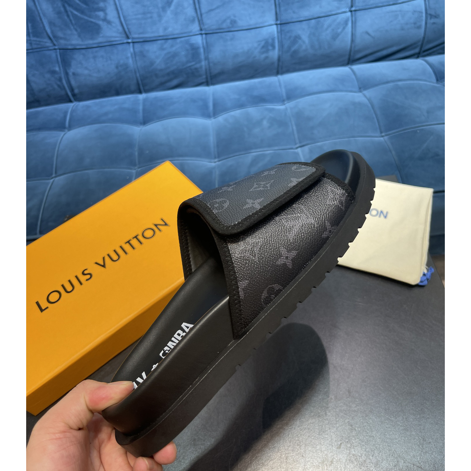 Louis Vuitton x NBA Monogram Slipper - EUR FASHION