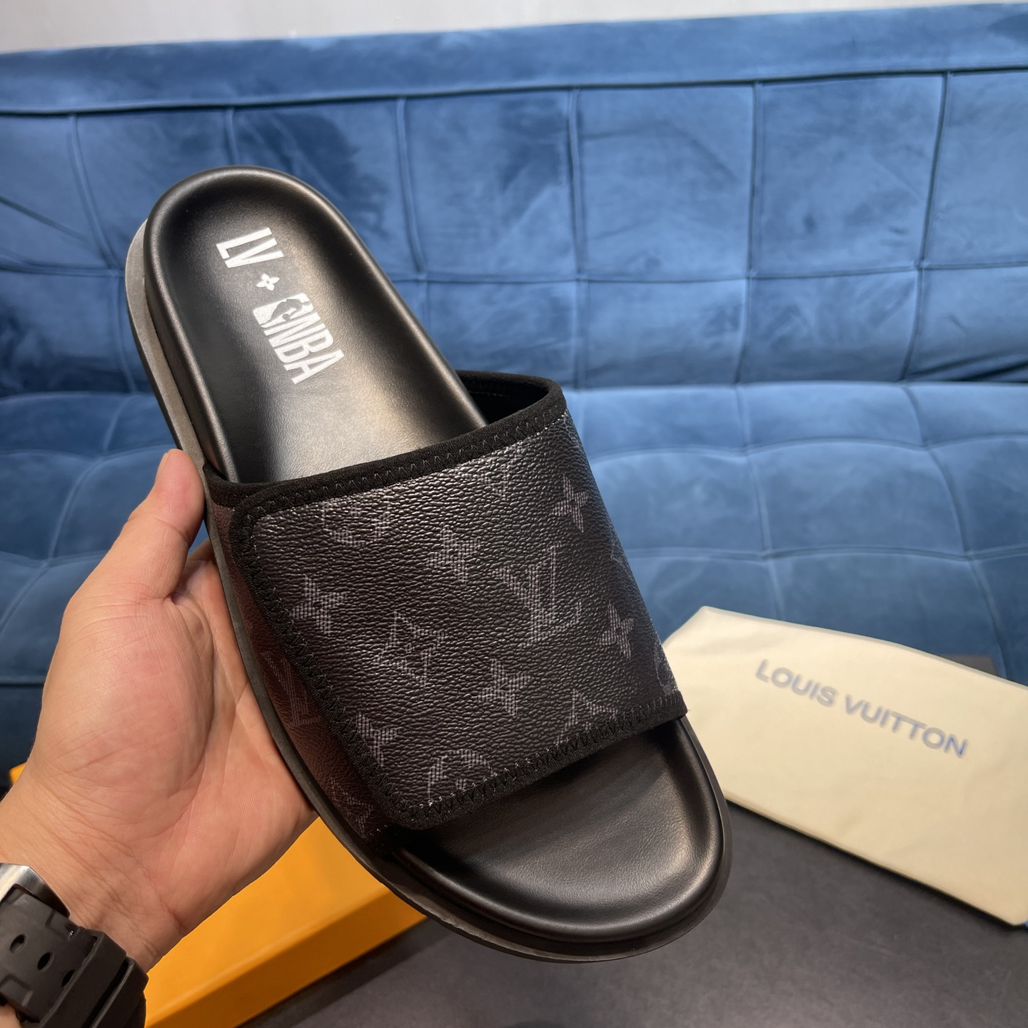 Louis Vuitton x NBA Monogram Slipper - EUR FASHION