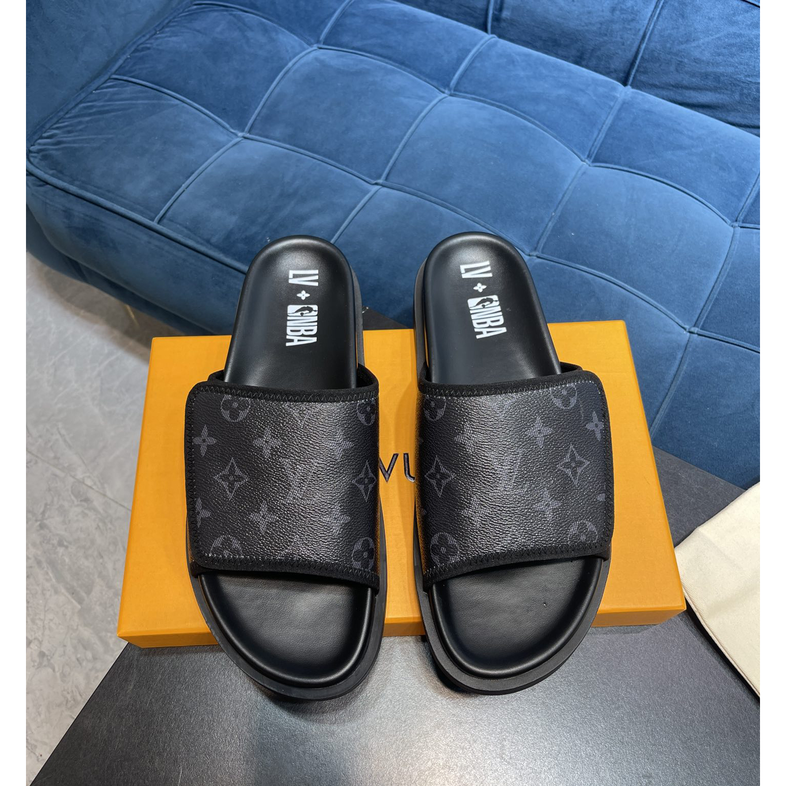 Louis Vuitton x NBA Monogram Slipper - EUR FASHION