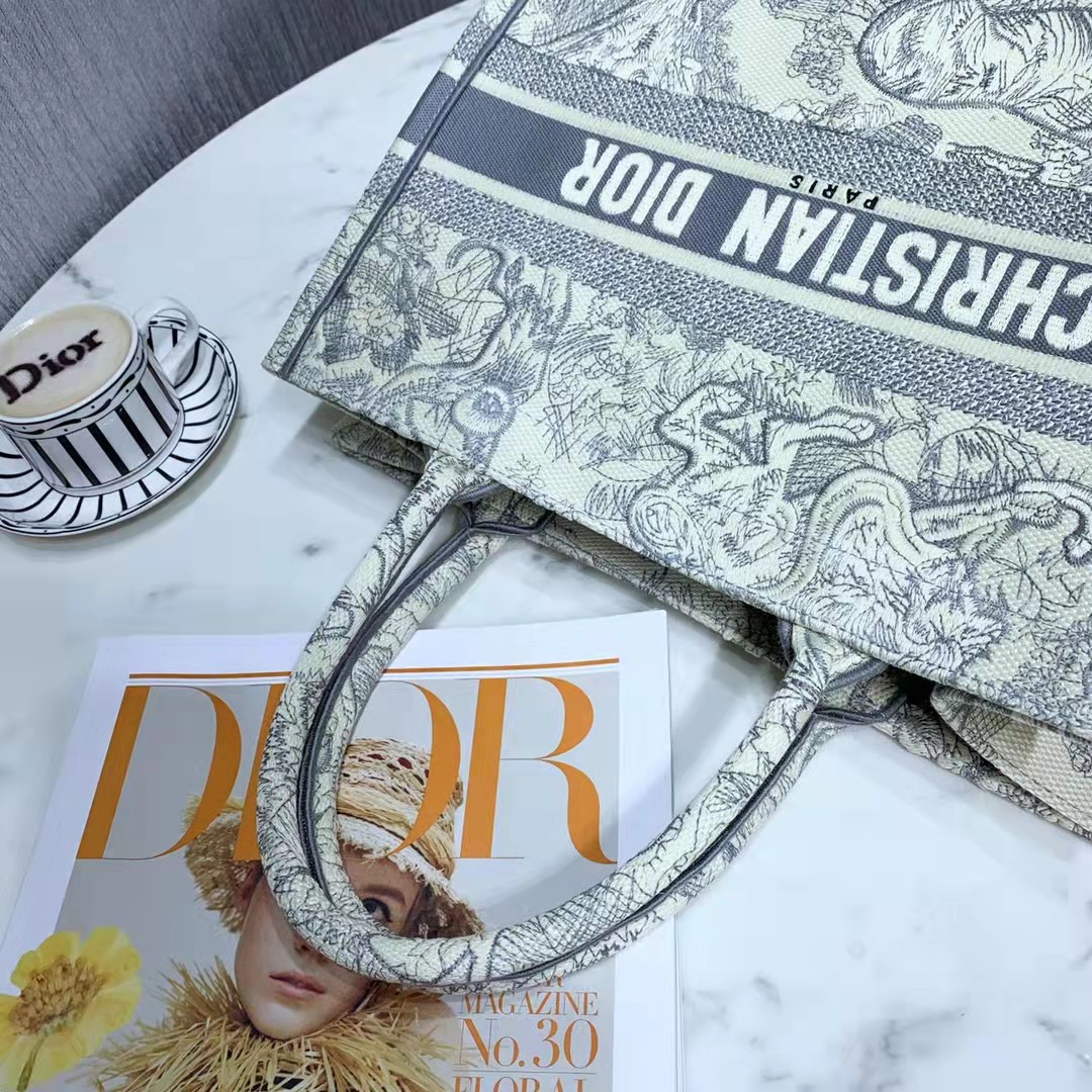 Dior Dioriviera Book Tote（36.5-28-17.5CM） - EUR FASHION