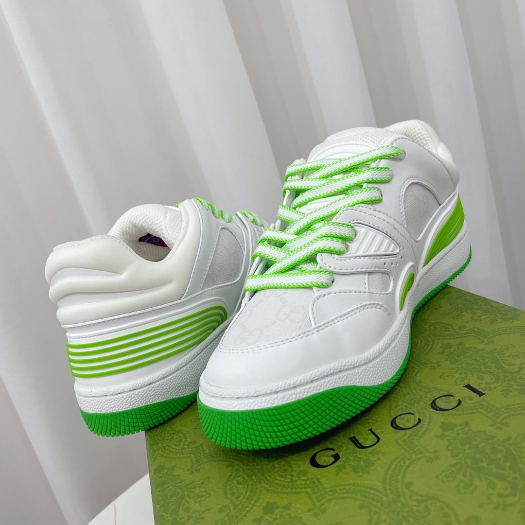 Gucci  Basket Sneaker With Lnterlocking G  - EUR FASHION