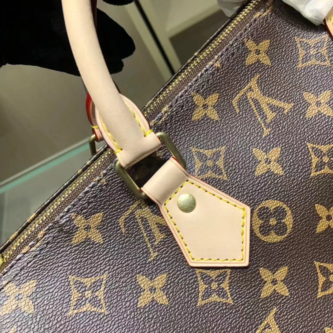 Louis Vuitton Speedy 35 Monogram Handbag (35-23-8cm)  M41107 - EUR FASHION