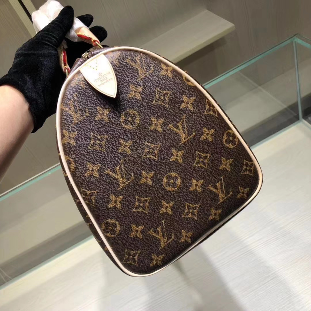 Louis Vuitton Speedy 35 Monogram Handbag (35-23-8cm)  M41107 - EUR FASHION