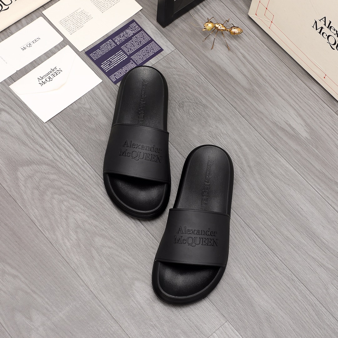 Alexander Mqueen Logo Slipper - EUR FASHION