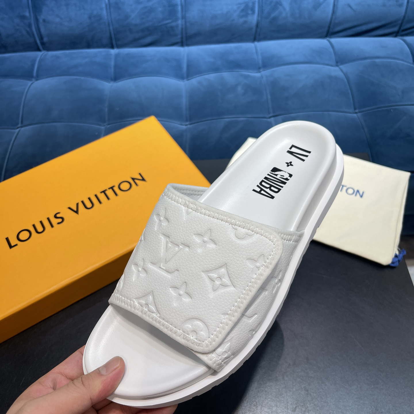 Louis Vuitton x NBA Monogram Slipper - EUR FASHION