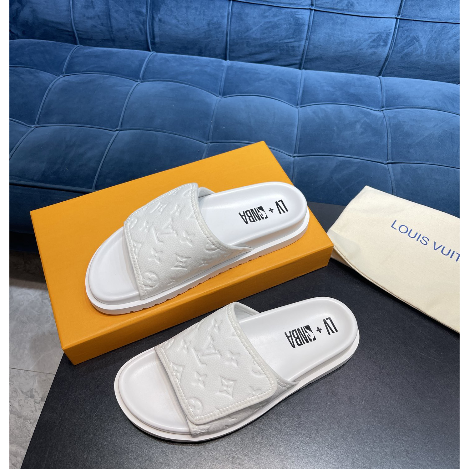 Louis Vuitton x NBA Monogram Slipper - EUR FASHION