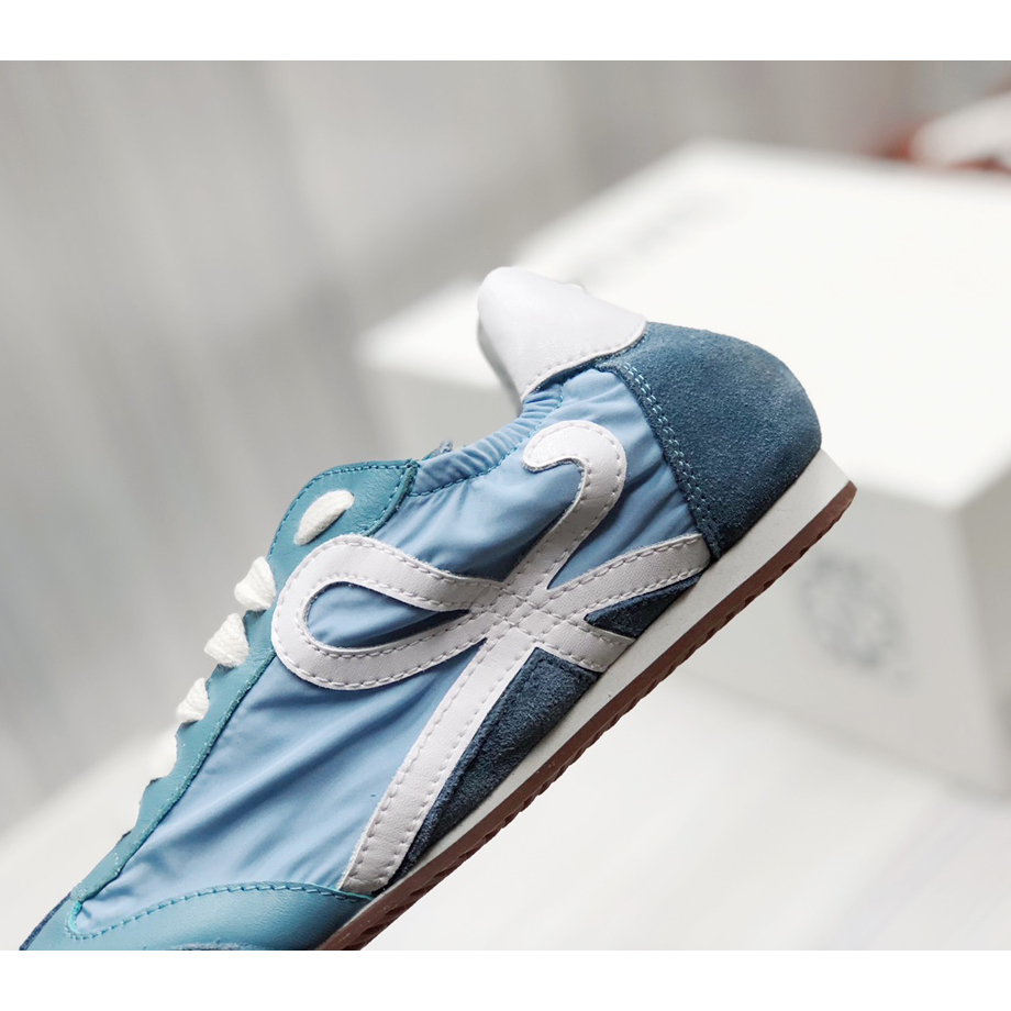 Loewe Ballet Runner In Nylon And Calfskin - EUR FASHION