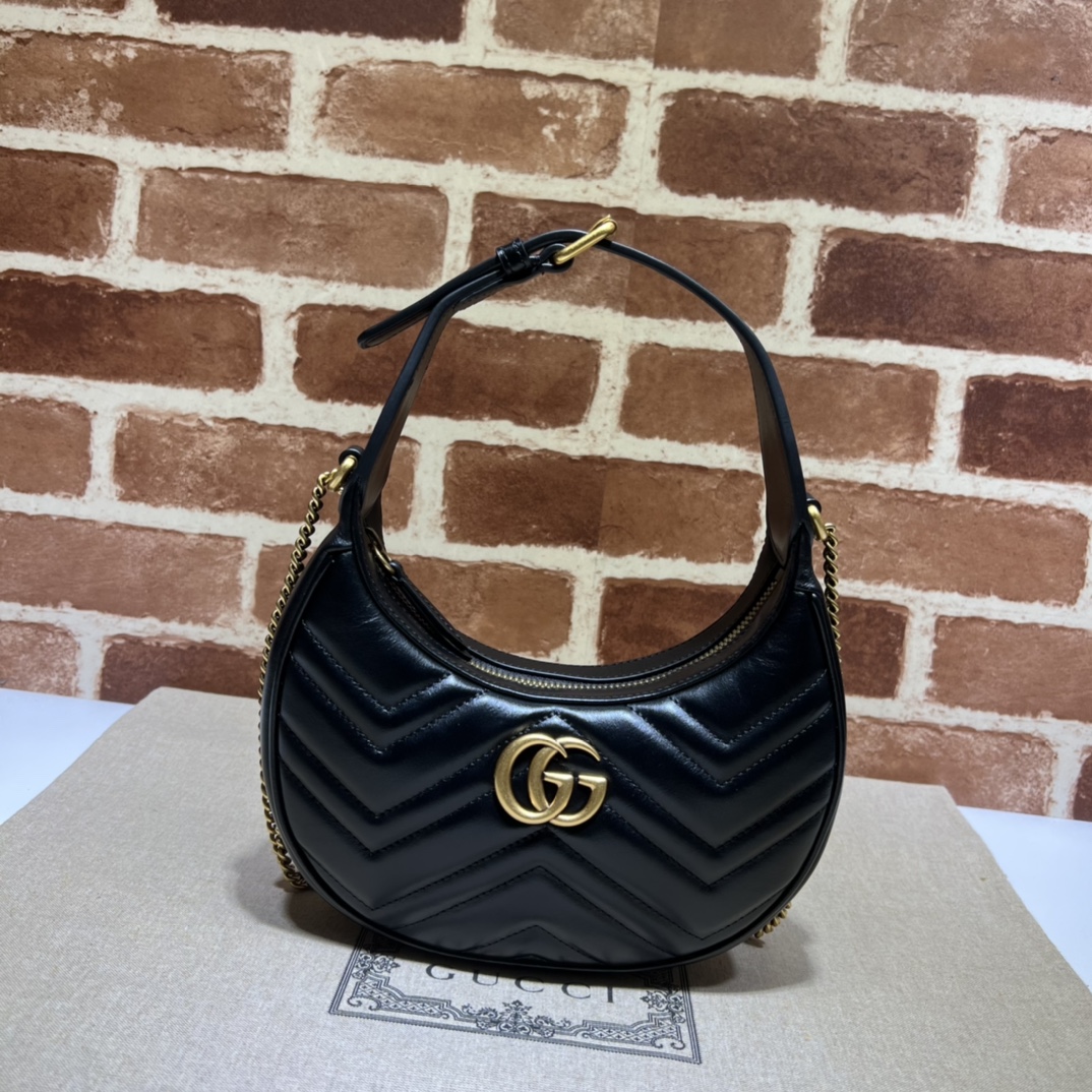 Gucci GG  Leather Handle Bag（21-11-5CM） - EUR FASHION