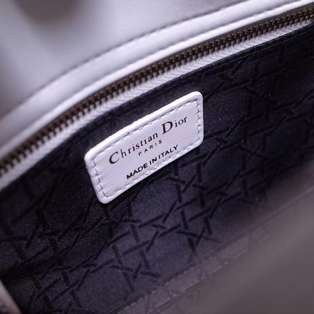 Dior Lady Bag  Cannage Calfskin（20-16.5-8CM） - EUR FASHION