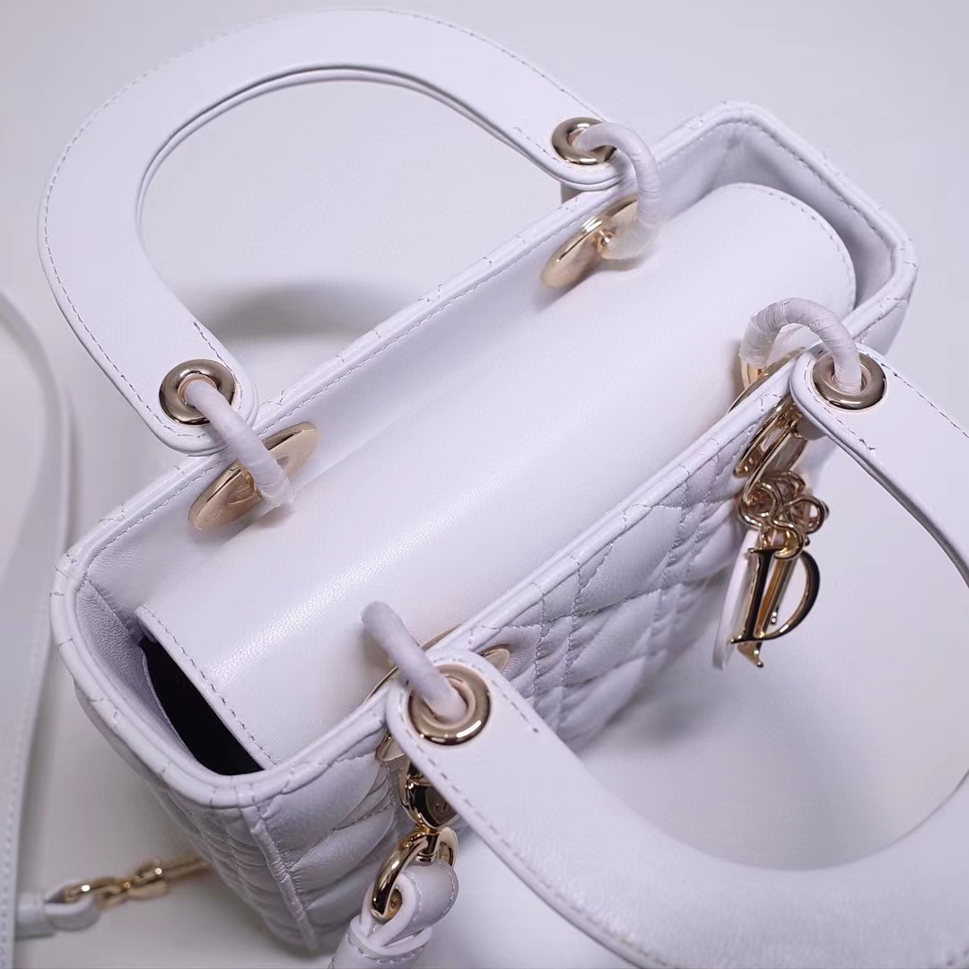 Dior Lady Bag  Cannage Calfskin（20-16.5-8CM） - EUR FASHION