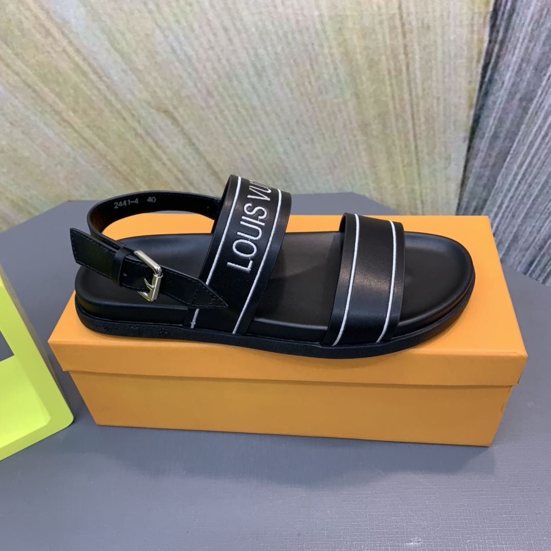 Louis Vuitton Logo Sandals - EUR FASHION