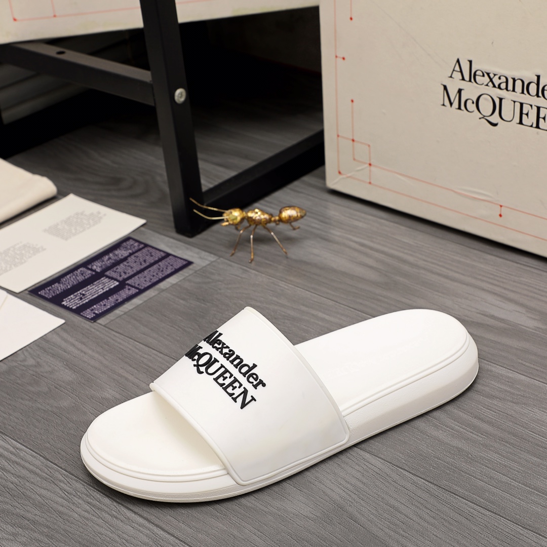 Alexander Mqueen Logo Slipper - EUR FASHION