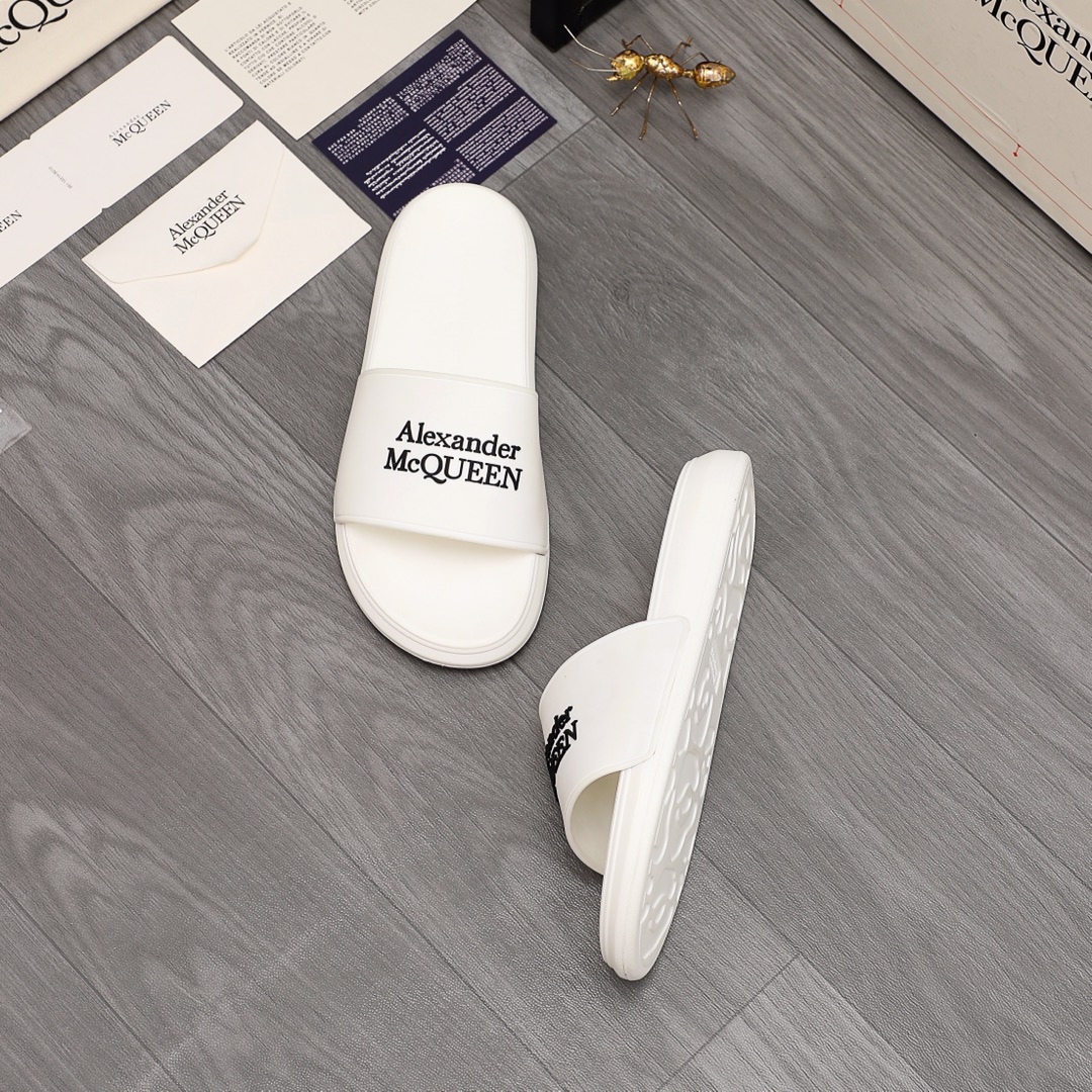 Alexander Mqueen Logo Slipper - EUR FASHION