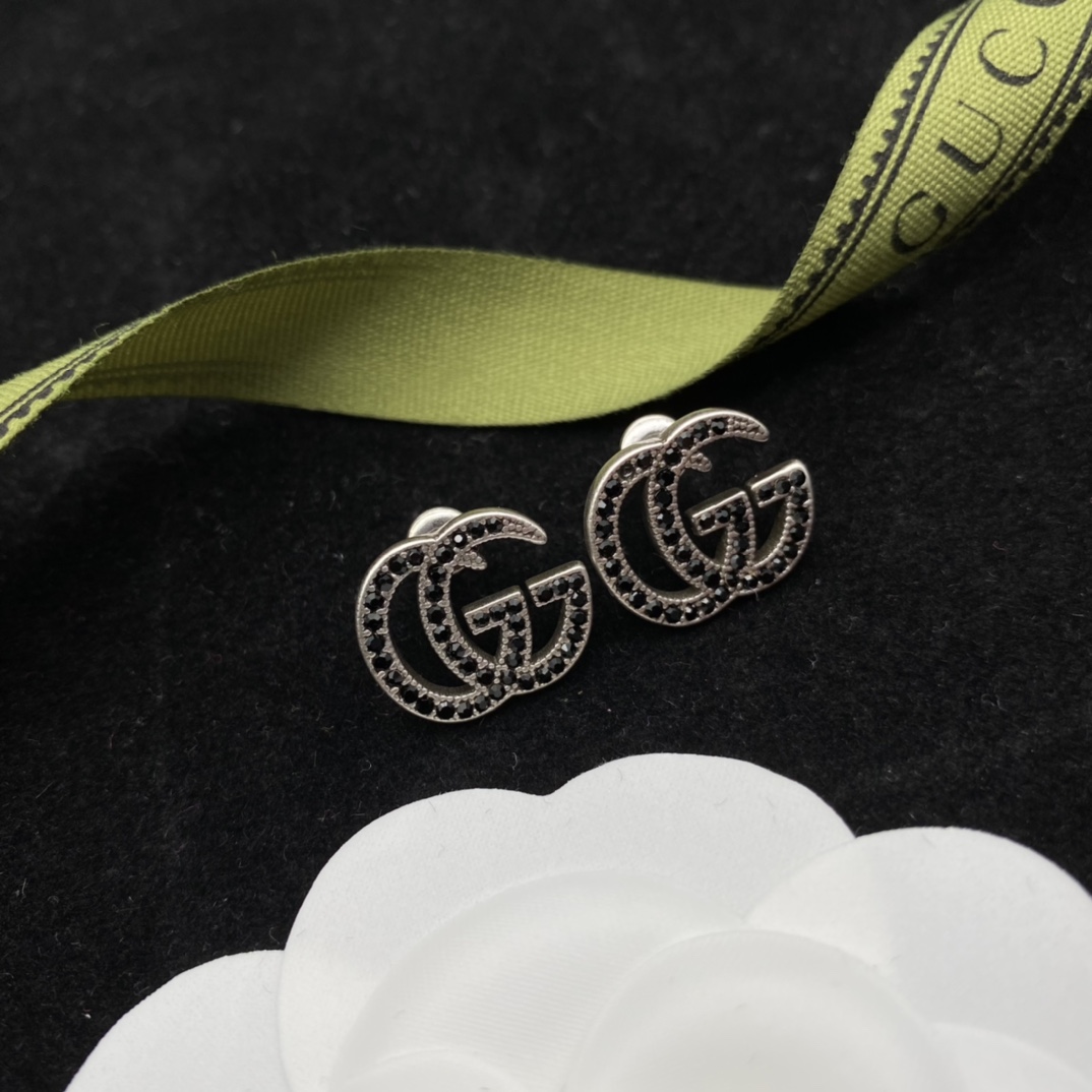 Gucci GG Full Drill Earrings  - EUR FASHION