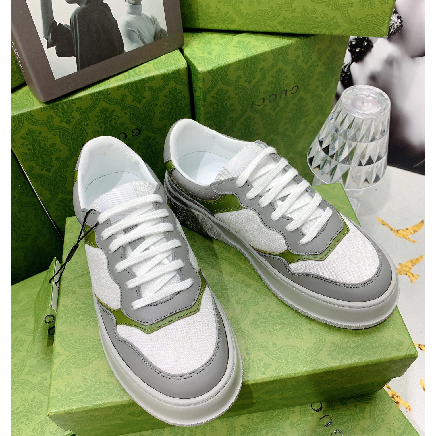 Gucci GG Chunky B Series Men's &Women's Sneakers - EUR FASHION