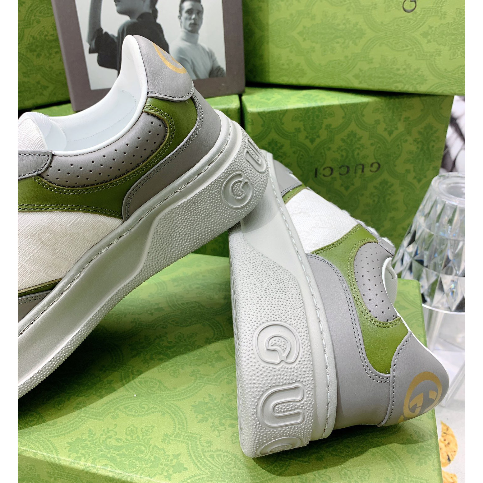 Gucci GG Chunky B Series Men's &Women's Sneakers - EUR FASHION