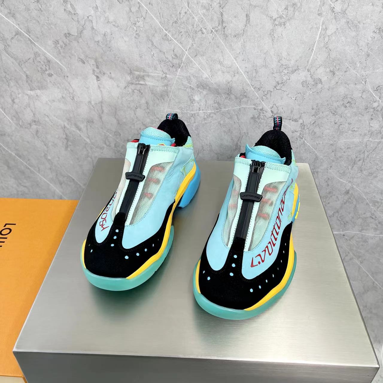 Louis Vuitton Men's Millenium Sneaker(upon UK size) - EUR FASHION