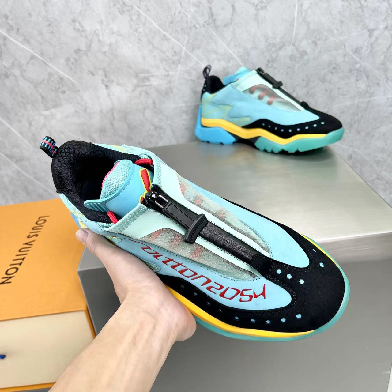 Louis Vuitton Men's Millenium Sneaker(upon UK size) - EUR FASHION