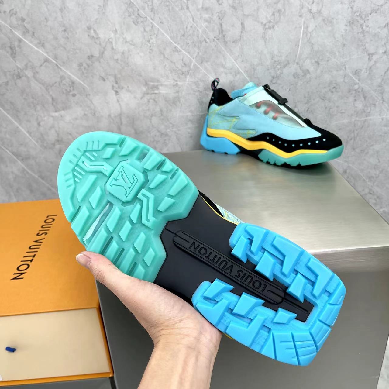 Louis Vuitton Men's Millenium Sneaker(upon UK size) - EUR FASHION