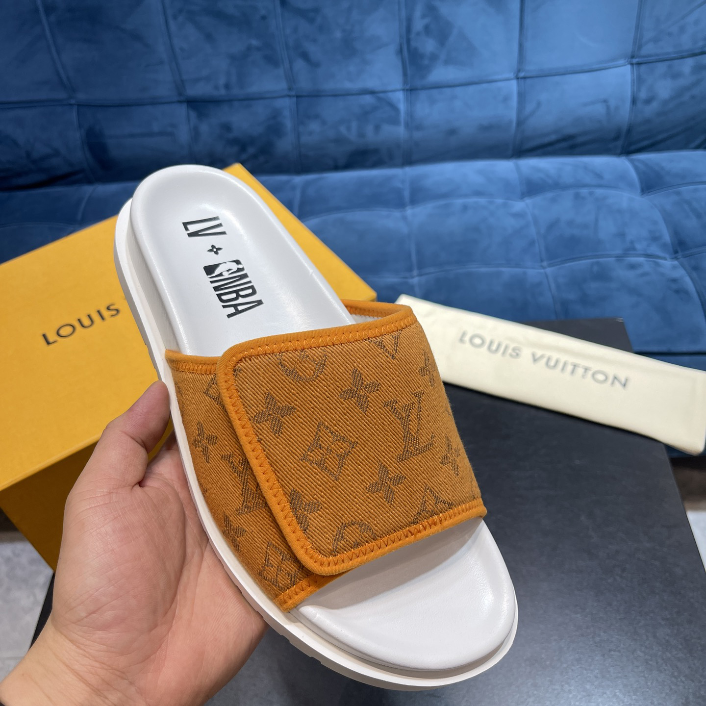 Louis Vuitton x NBA Monogram Slipper - EUR FASHION