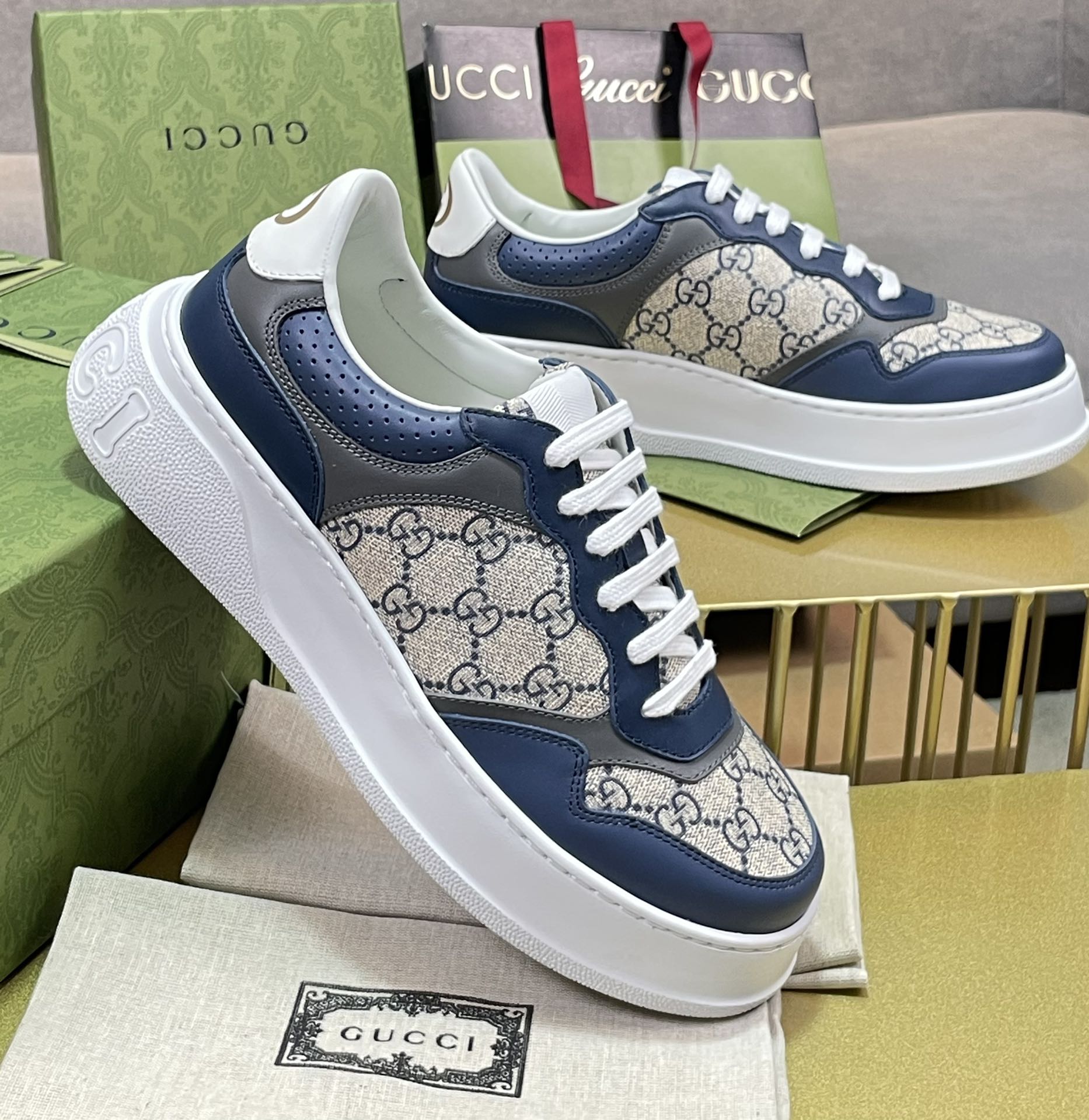 Gucci GG Sneaker(Upon UK size) - EUR FASHION