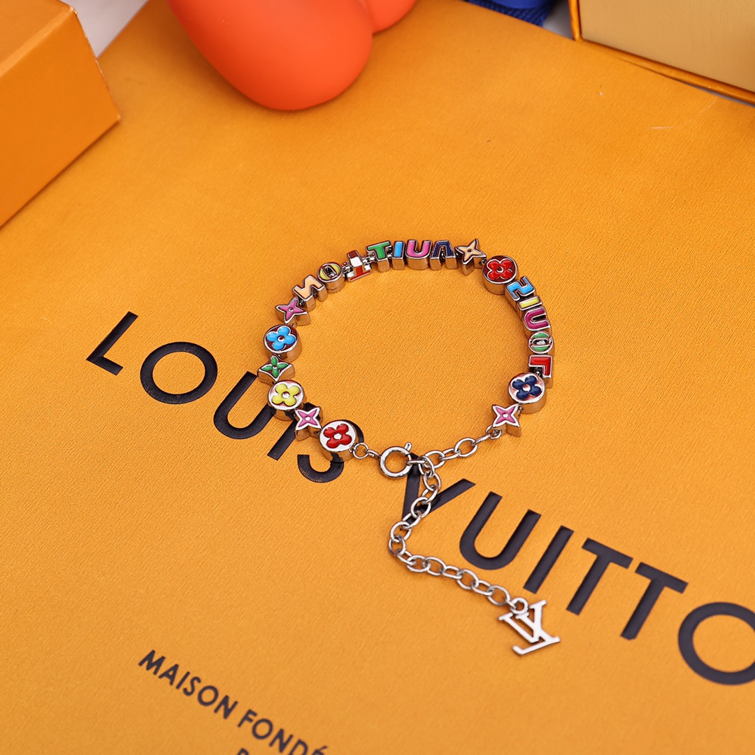 Louis Vuitton MP3282 Monogram Party Bracelet - EUR FASHION