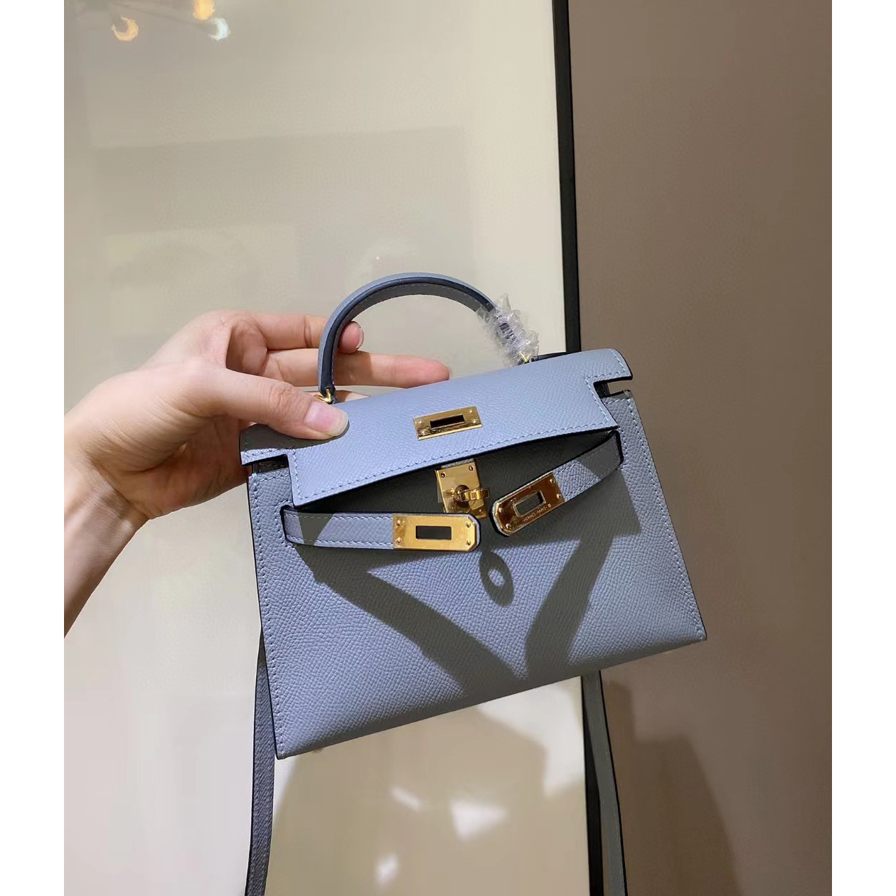 Hermes  Kelly Mini Women Handbag （19-13-6.5CM） - EUR FASHION