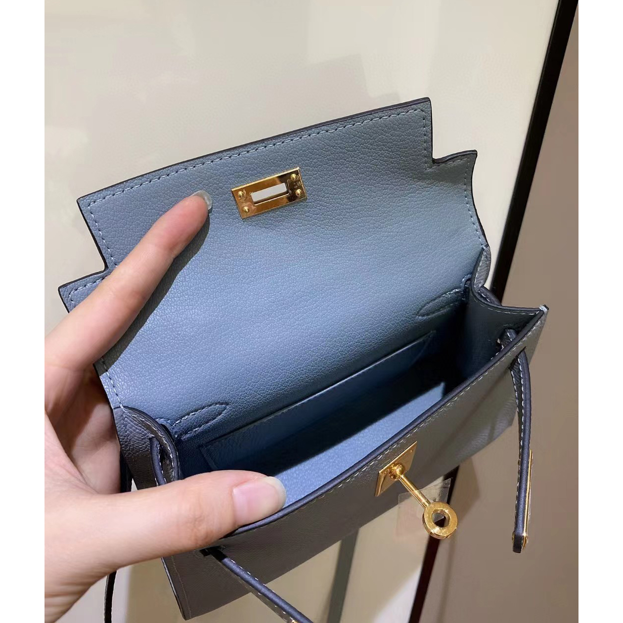 Hermes  Kelly Mini Women Handbag （19-13-6.5CM） - EUR FASHION