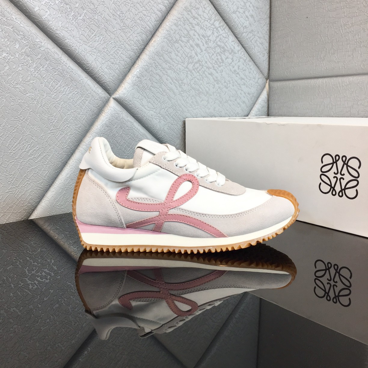Loewe Flow Runner In Calfskin - EUR FASHION