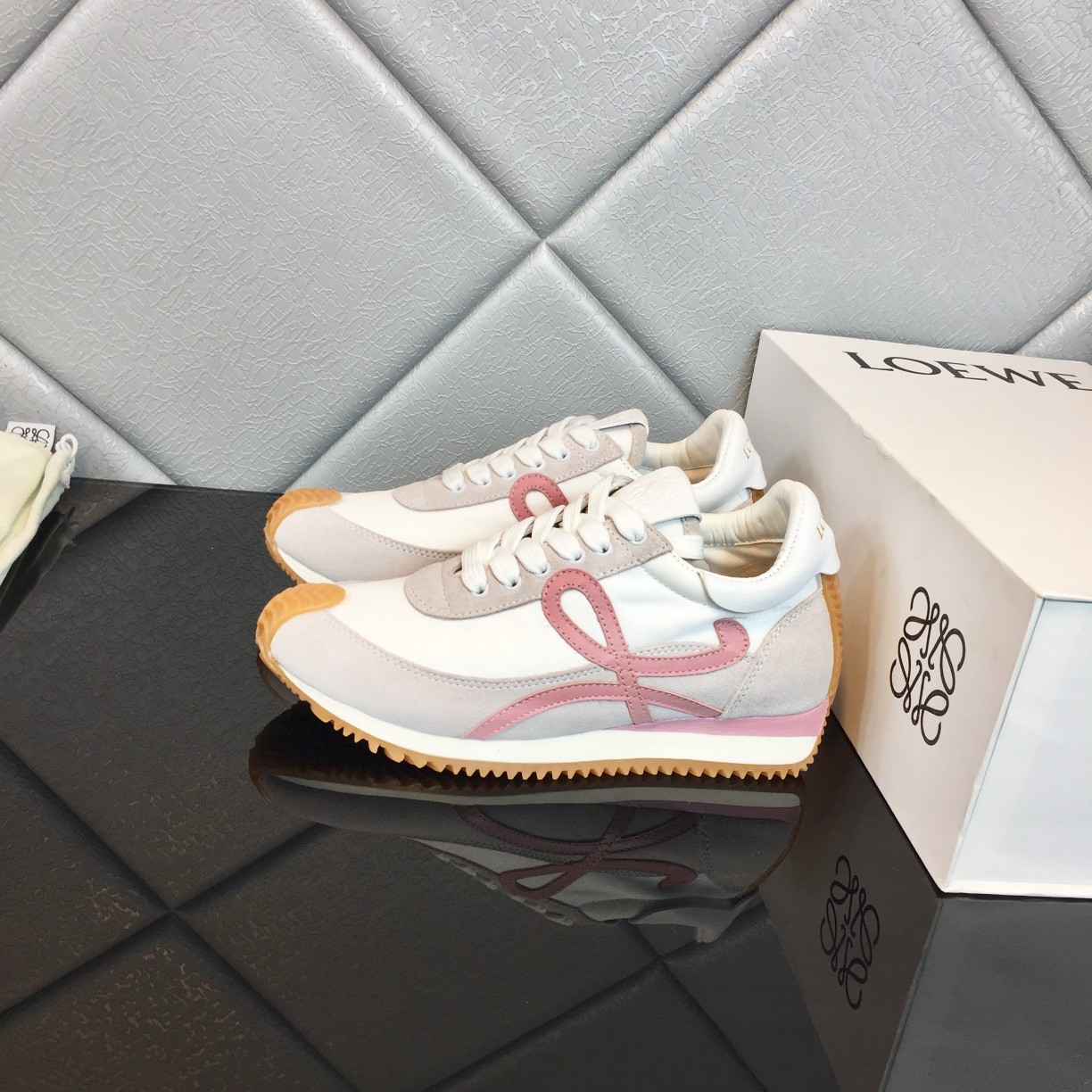 Loewe Flow Runner In Calfskin - EUR FASHION