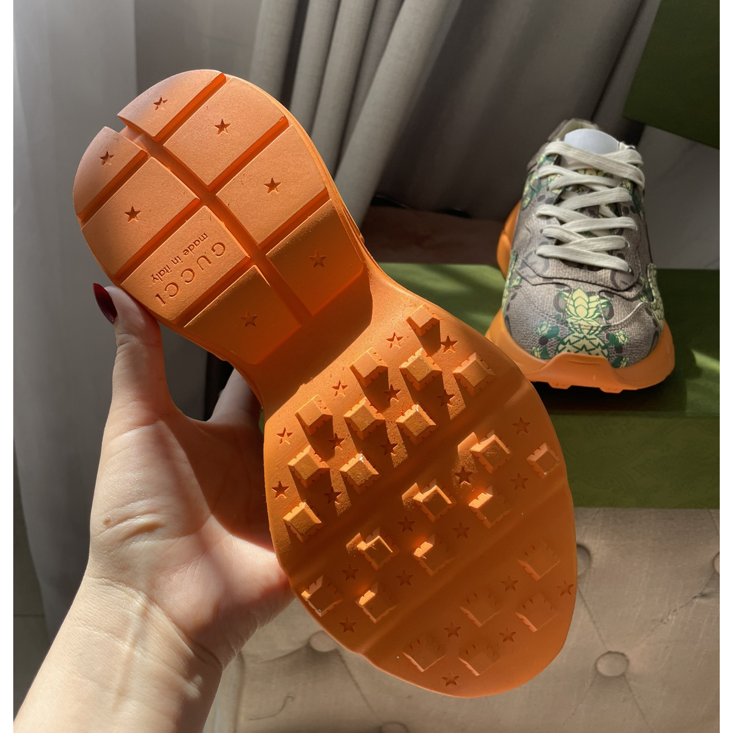 Gucci Pineapple Rhyton Sneaker - EUR FASHION