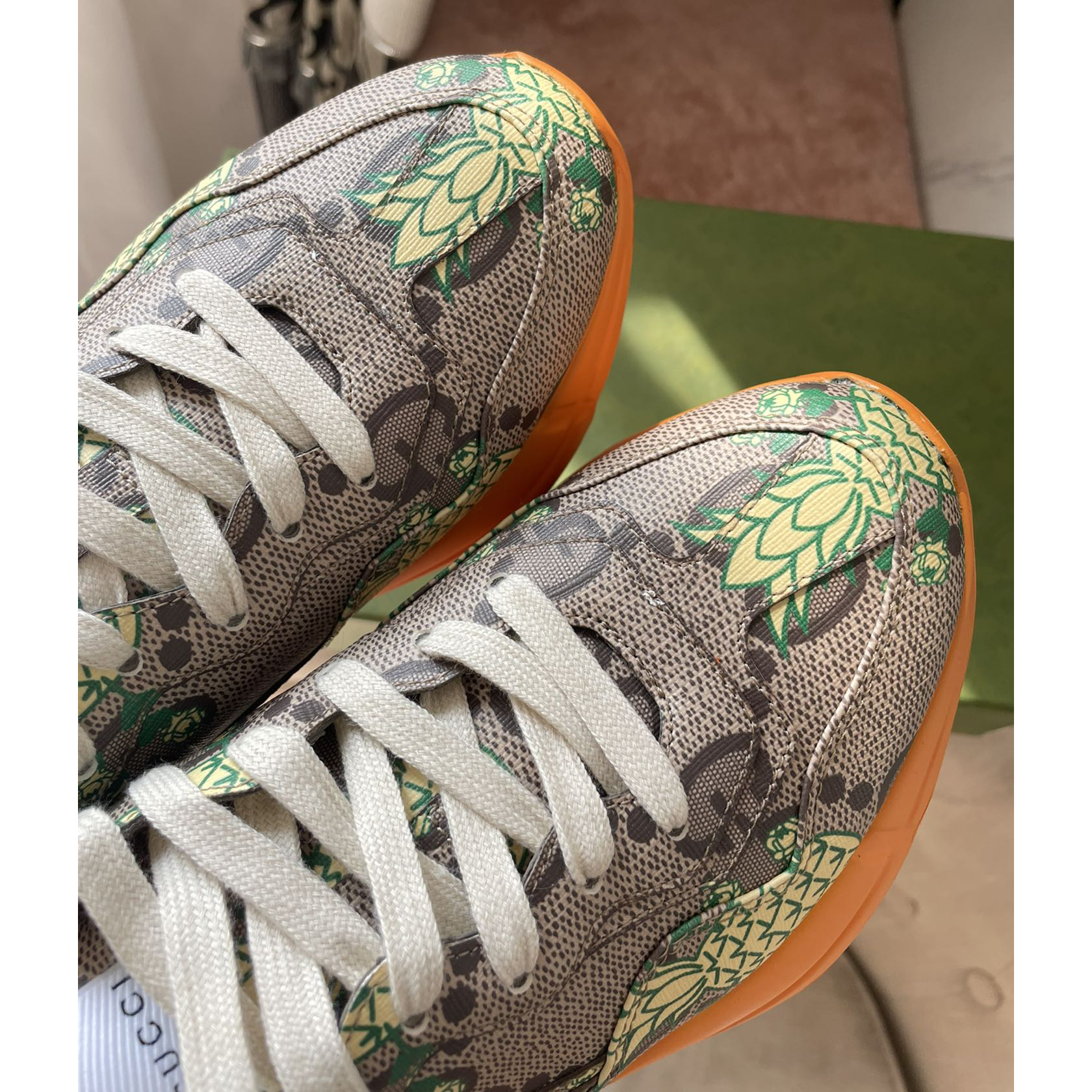 Gucci Pineapple Rhyton Sneaker - EUR FASHION