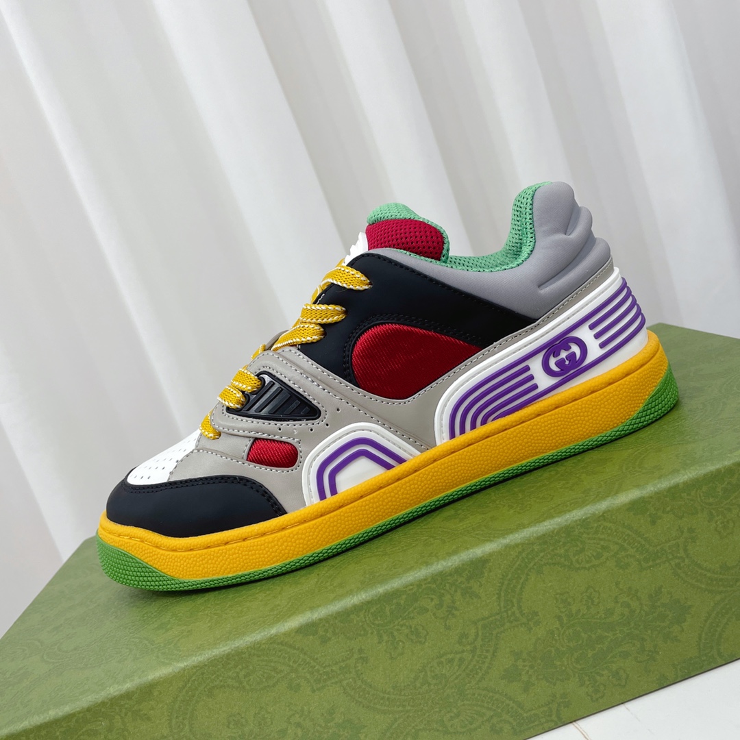 Gucci  Basket Sneaker With Lnterlocking G  - EUR FASHION