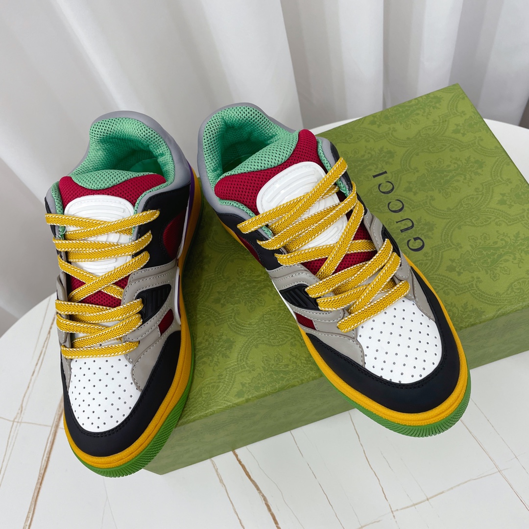 Gucci  Basket Sneaker With Lnterlocking G  - EUR FASHION