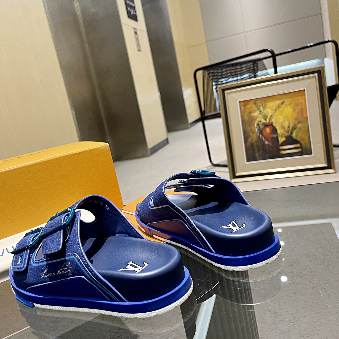 Louis Vuitton Men's Trainer Slippers - EUR FASHION