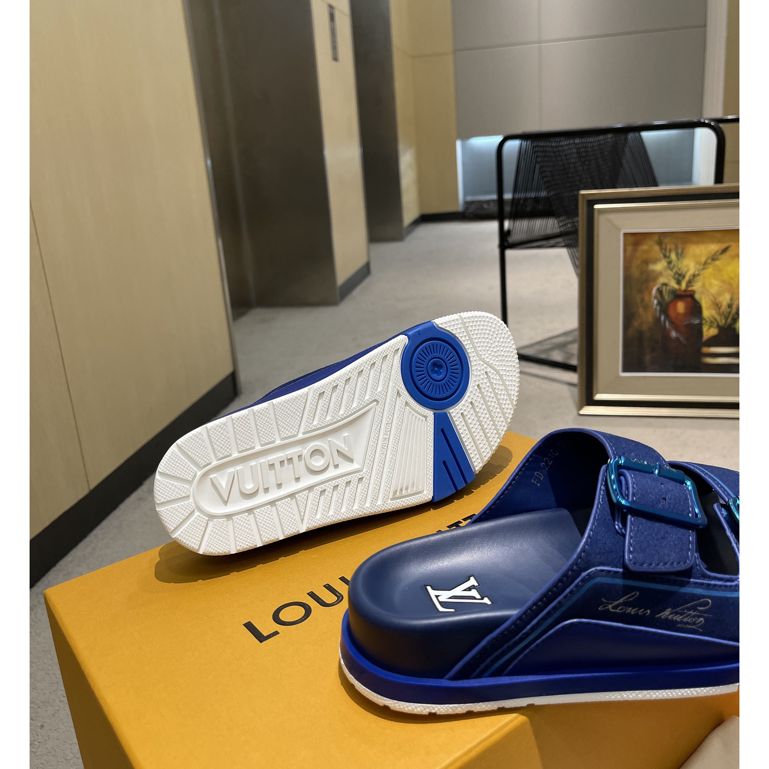 Louis Vuitton Men's Trainer Slippers - EUR FASHION