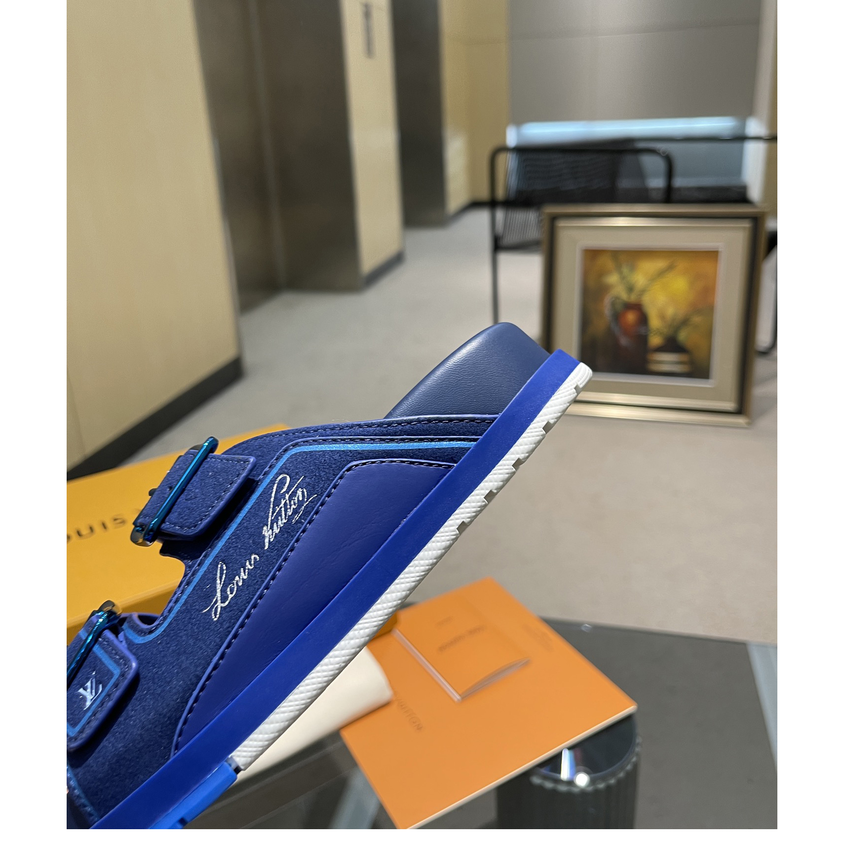 Louis Vuitton Men's Trainer Slippers - EUR FASHION