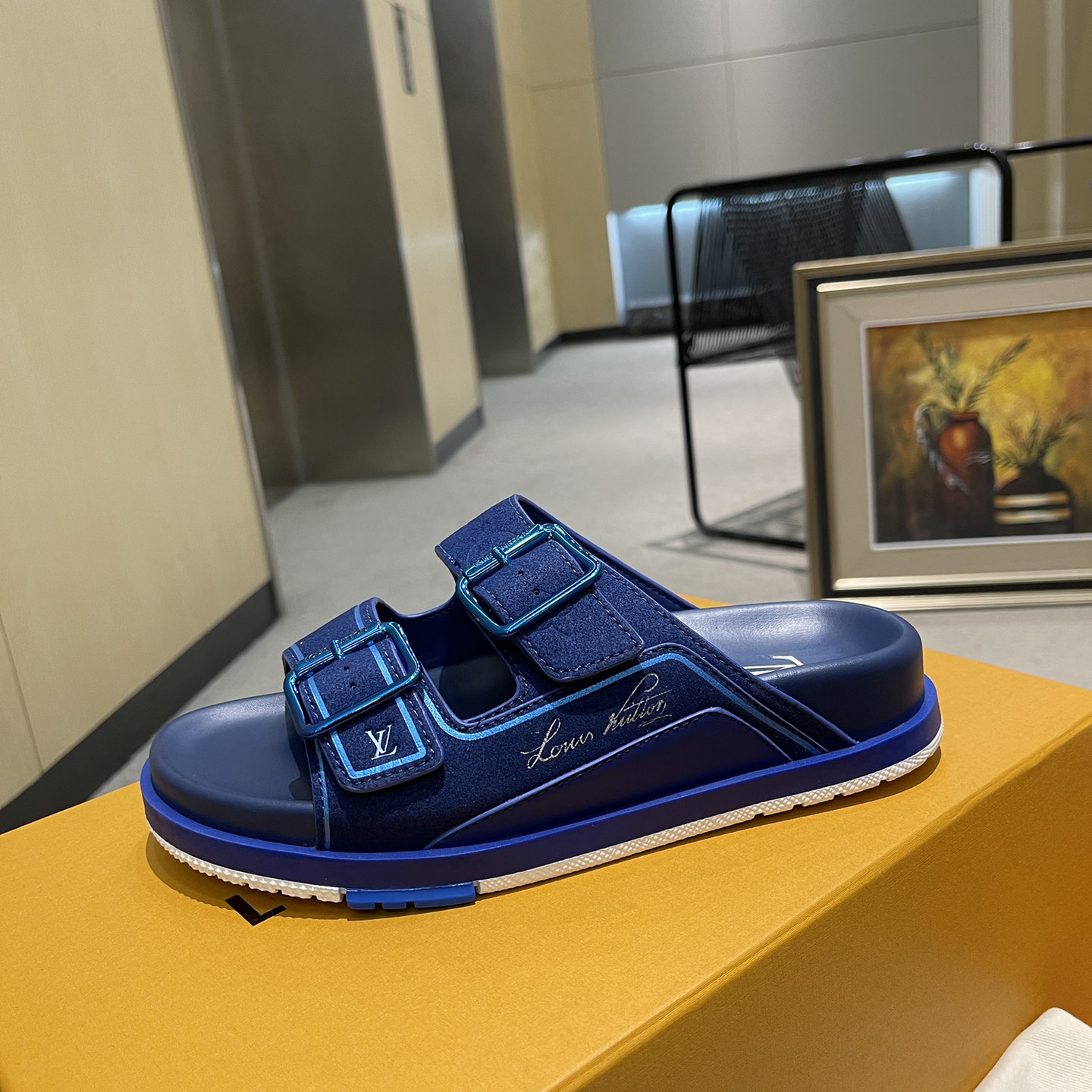 Louis Vuitton Men's Trainer Slippers - EUR FASHION