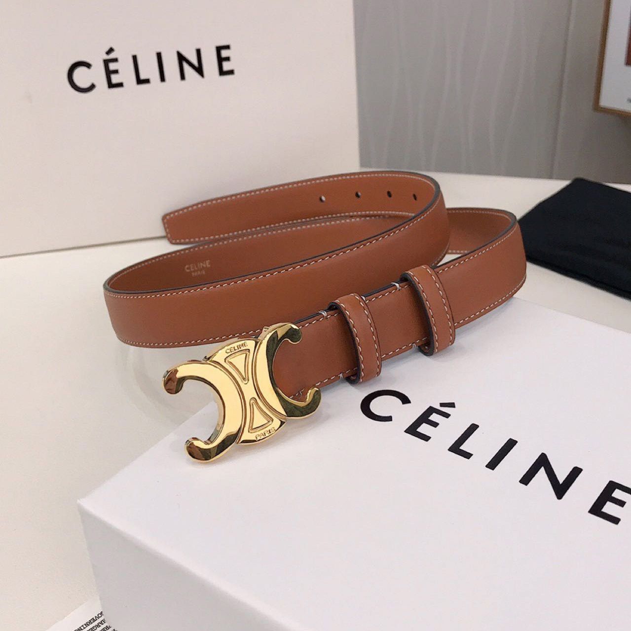 Celine Triomphe Belt - EUR FASHION