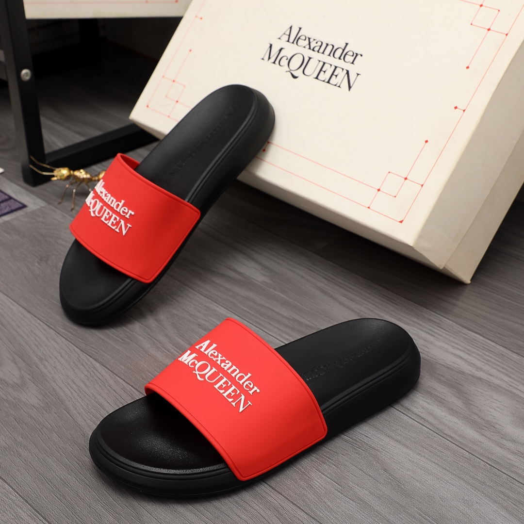 Alexander Mqueen Logo Slipper - EUR FASHION