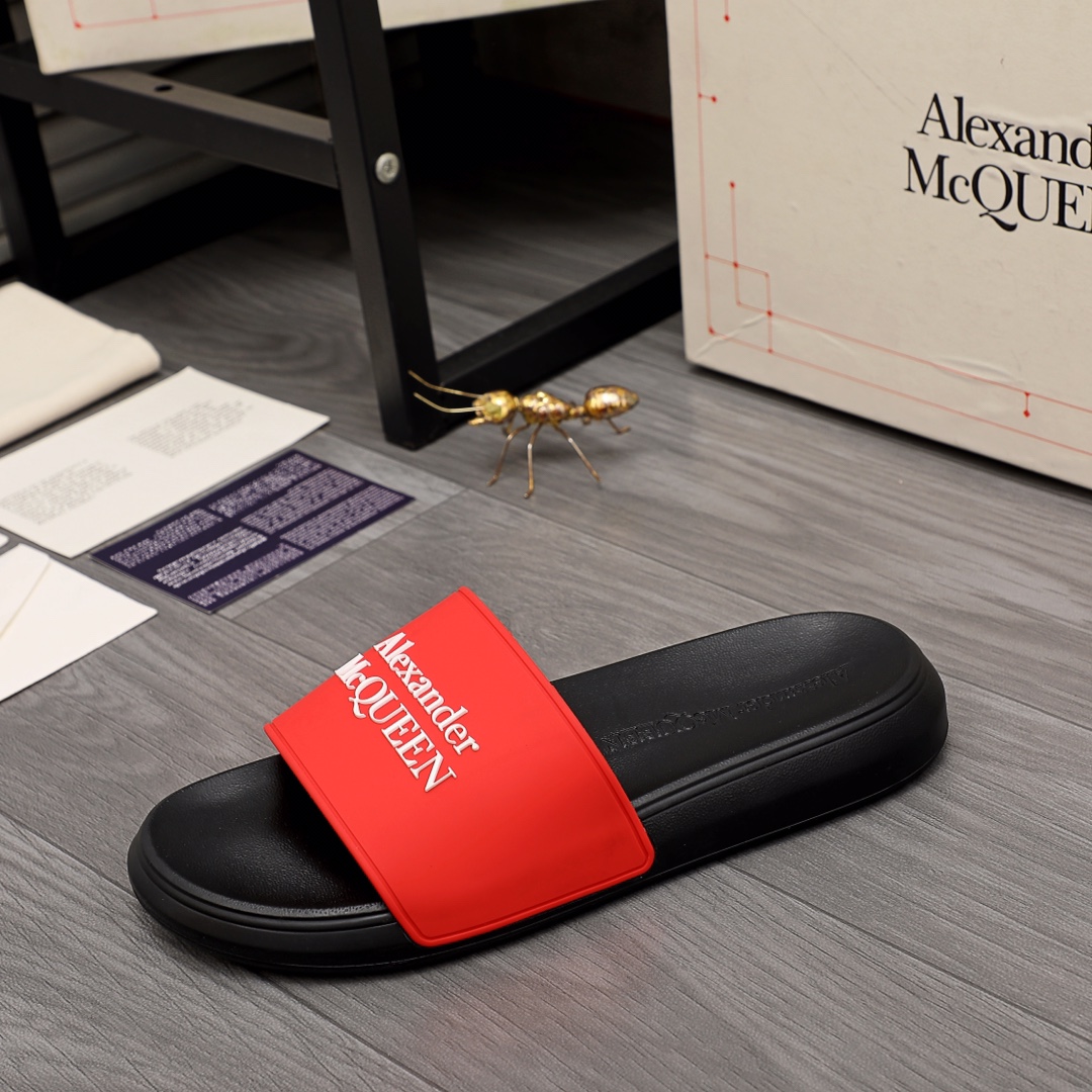 Alexander Mqueen Logo Slipper - EUR FASHION