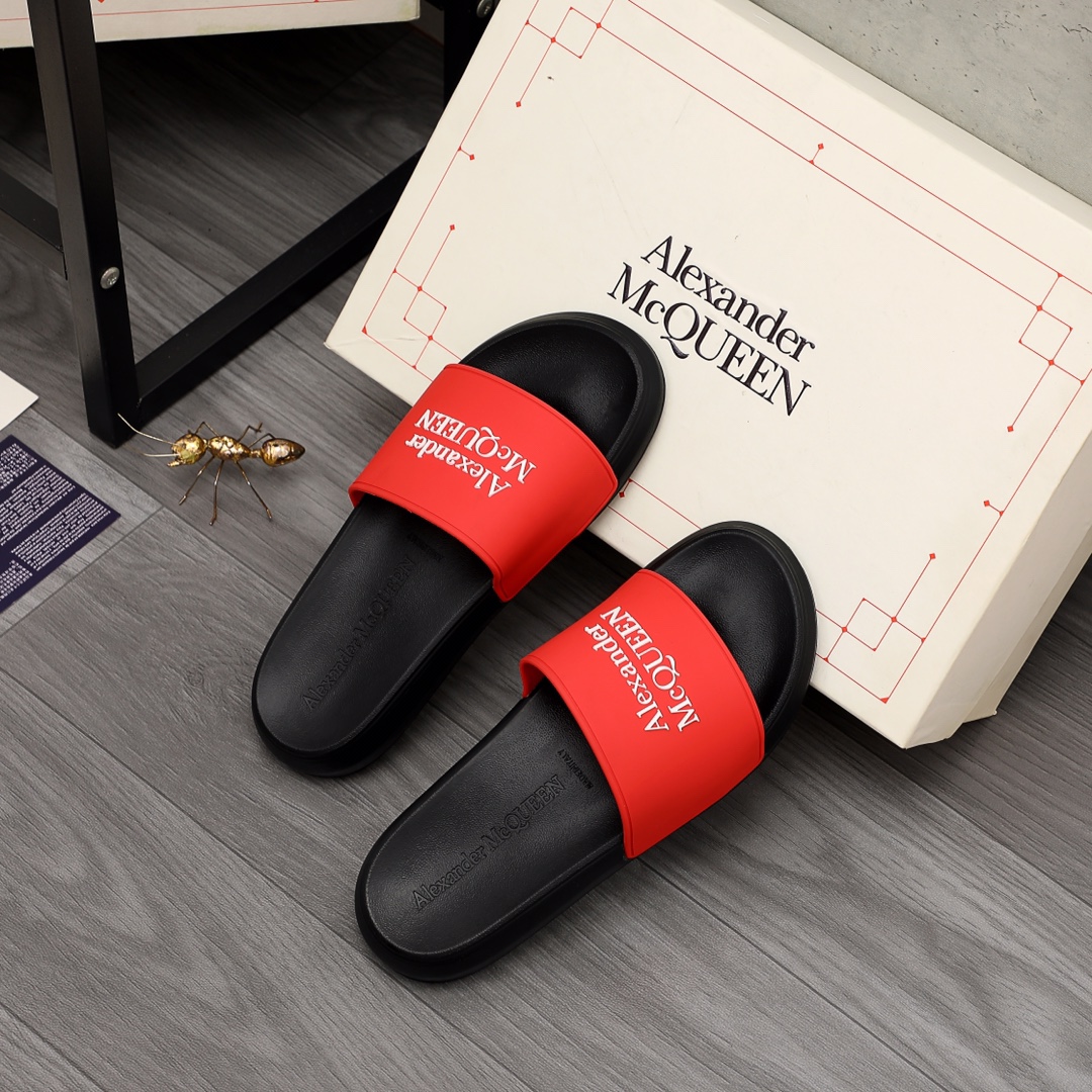 Alexander Mqueen Logo Slipper - EUR FASHION