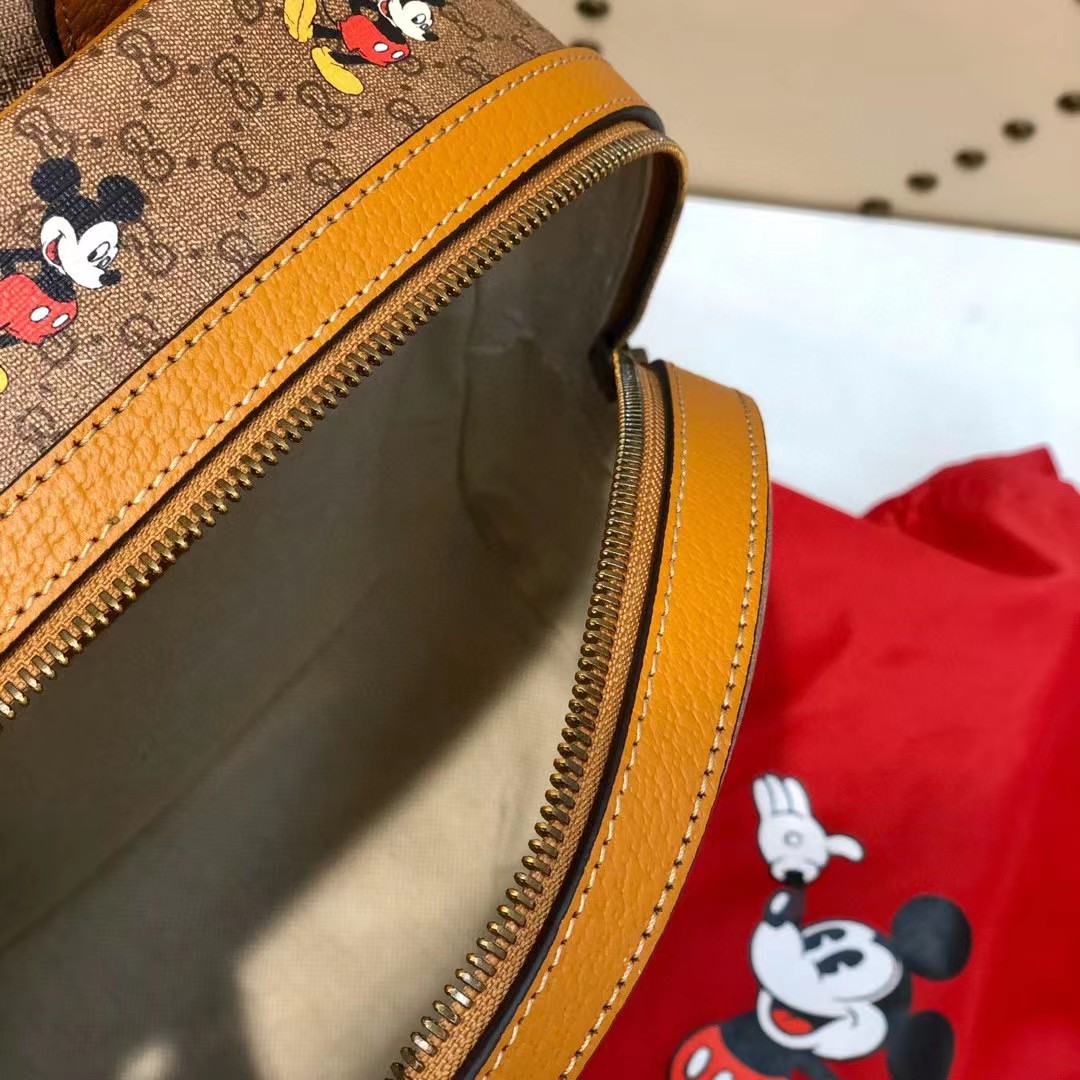 Gucci x Disney Mickey Mouse Medium Backpack（22-29-12CM） - EUR FASHION