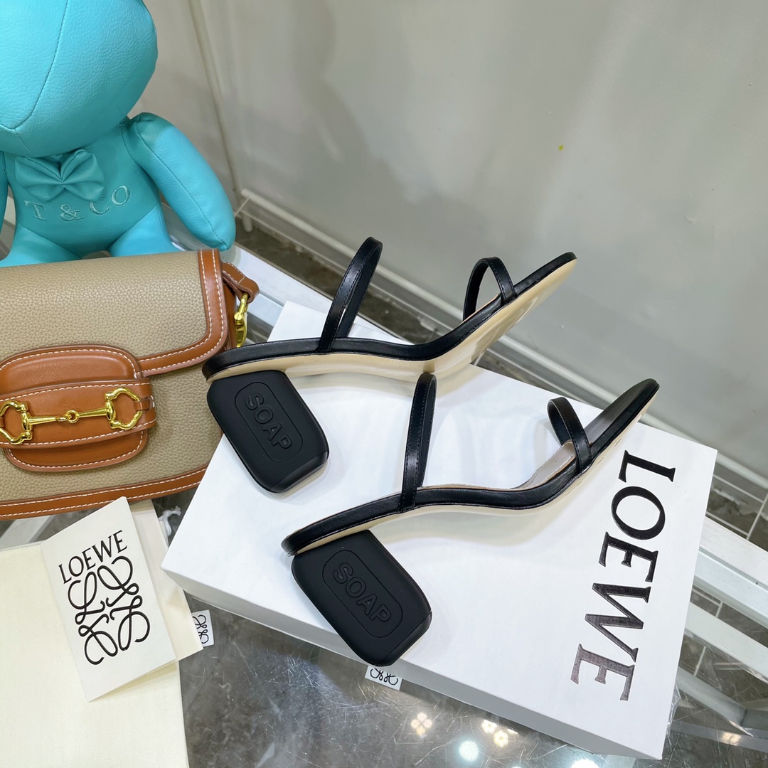 Loewe Women's High Heeled Sandals （Heel 6cm） - EUR FASHION