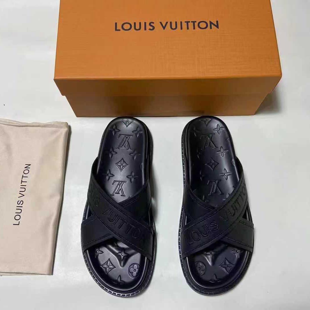 Louis Vuitton Monogram Slippers(Upon UK Size) - EUR FASHION