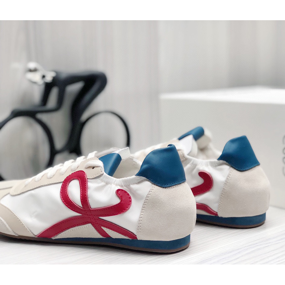 Loewe Ballet Runner In Nylon And Calfskin - EUR FASHION