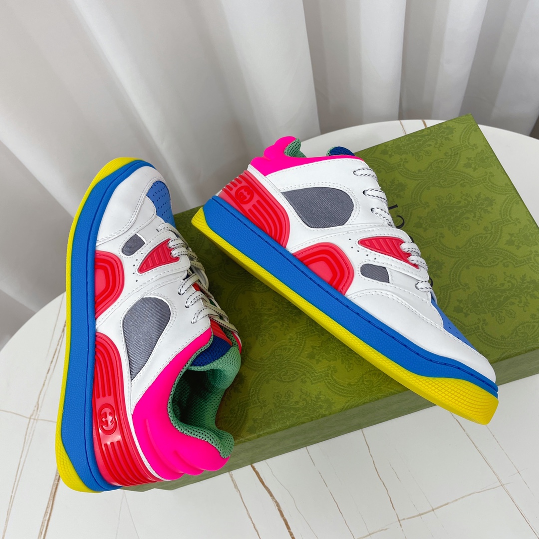 Gucci  Basket Sneaker With Lnterlocking G  - EUR FASHION
