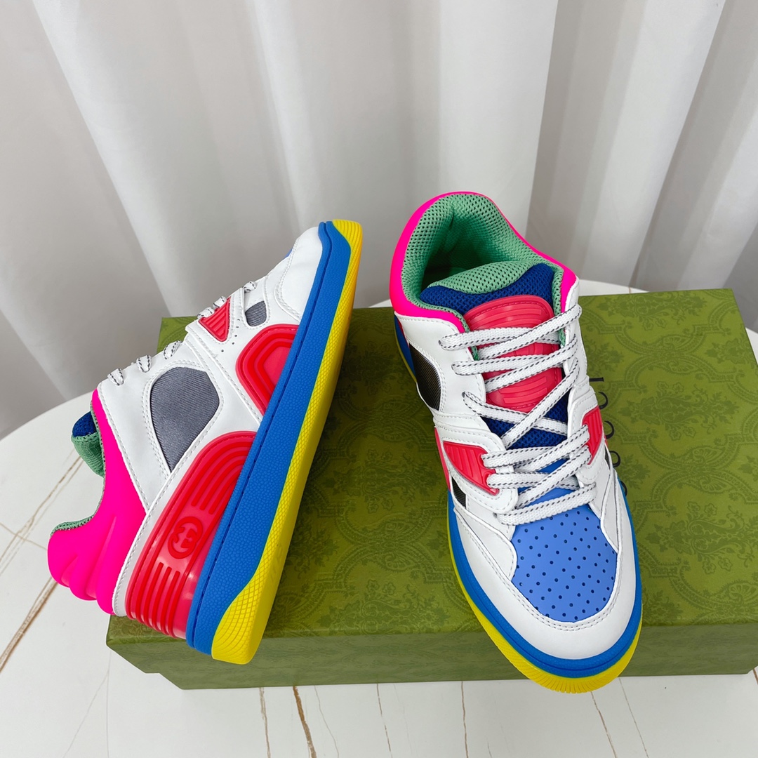 Gucci  Basket Sneaker With Lnterlocking G  - EUR FASHION