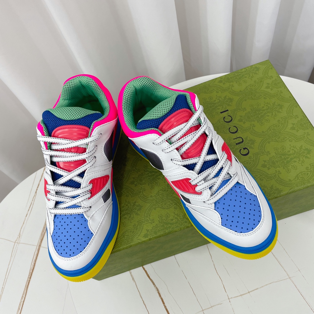 Gucci  Basket Sneaker With Lnterlocking G  - EUR FASHION